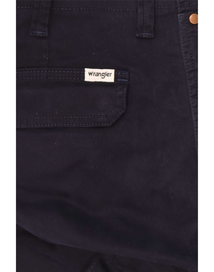 Wrangler Herre Casey Cargo Shorts W33 Medium Marineblå Bomuld