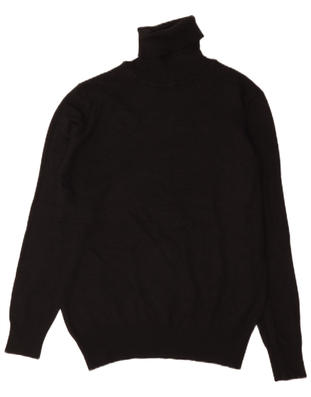 Zara Herre rullehals sweater Medium Sort Akryl