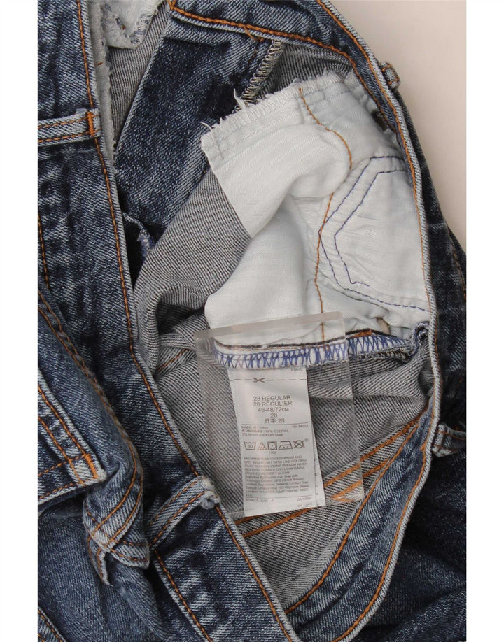 Gap Dame Slim Jeans W28 L28 Blå Bomuld