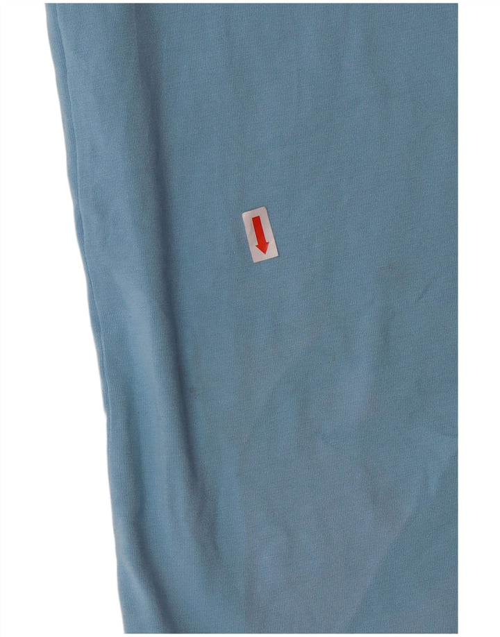 TOMMY HILFIGER T-shirt top mellemblå bomuld til mænd