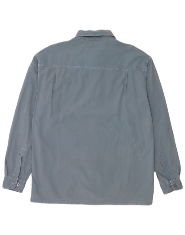 WRANGLER Herreskjorte Stor Blå Bomuld