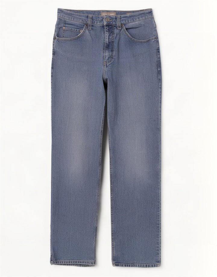 Mustang Dame Tramper Slim Jeans W33 L32 Blå Bomuld