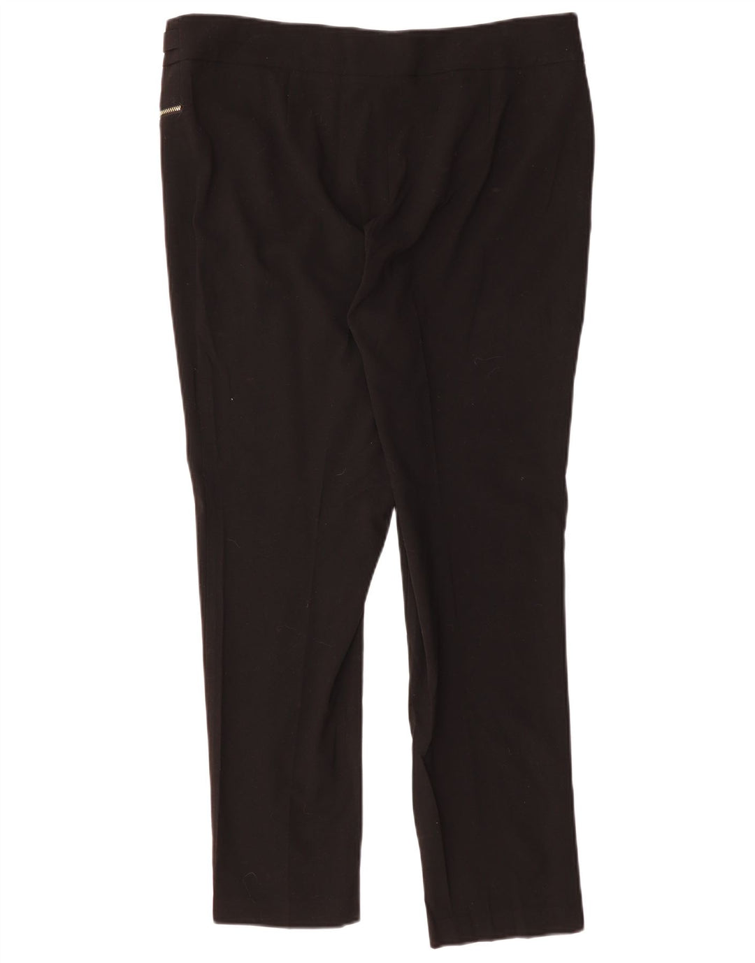 CALVIN KLEIN Dame Slim Casual Bukser US 12 Large W36 L30 Sort