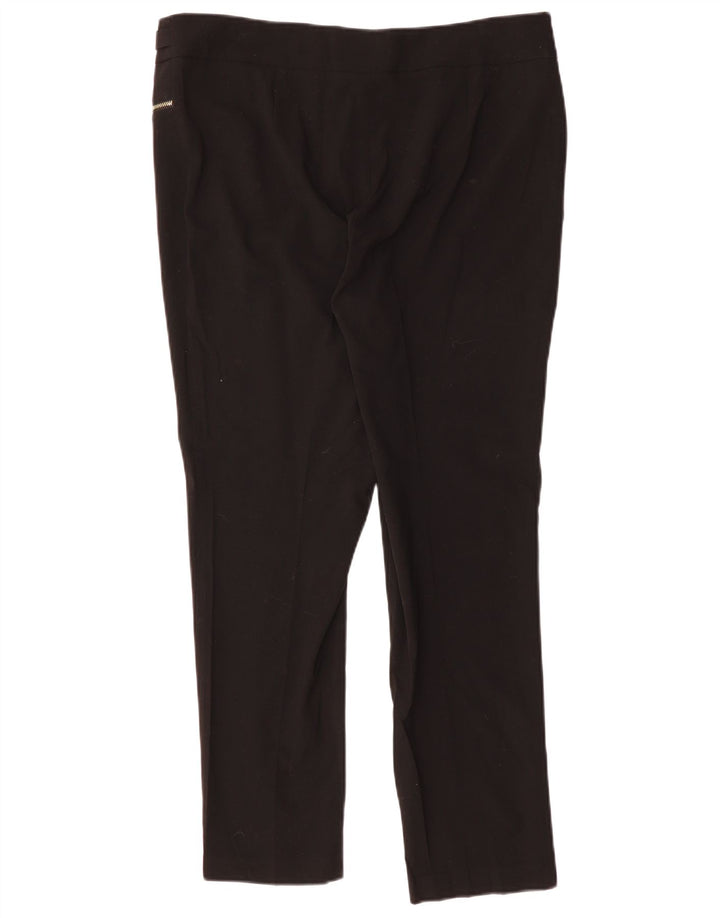 CALVIN KLEIN Dame Slim Casual Bukser US 12 Large W36 L30 Sort