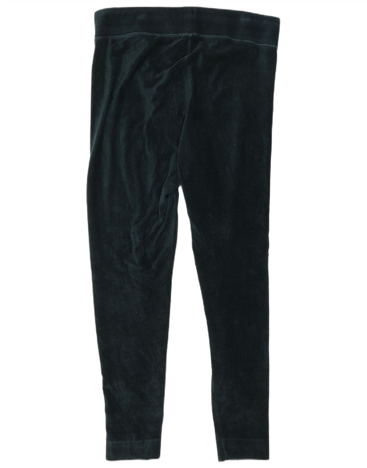 Marks & Spencer Dame Velour Leggings UK 16 Large Green