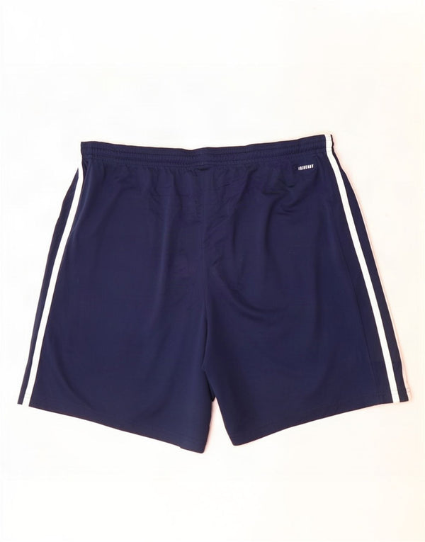 Adidas Aeroready Sportsshorts til mænd XL Navyblå polyester