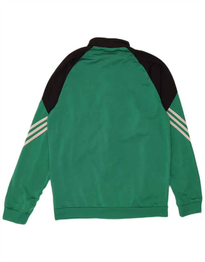 Adidas Træningsdragt til mænd Topjakke Medium Grøn Colourblock Polyester