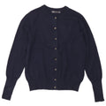 Marks & Spencer Dame Cardigan Sweater UK 10 Small Navy Blue Viscose