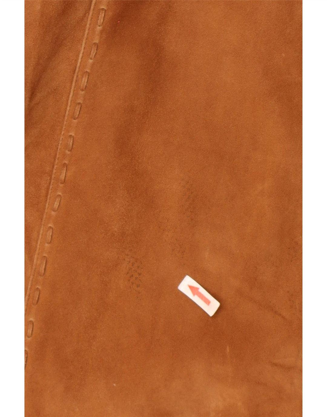 Vintage Dame Ruskind Oversized Overfrakke IT 46 Stor Brun