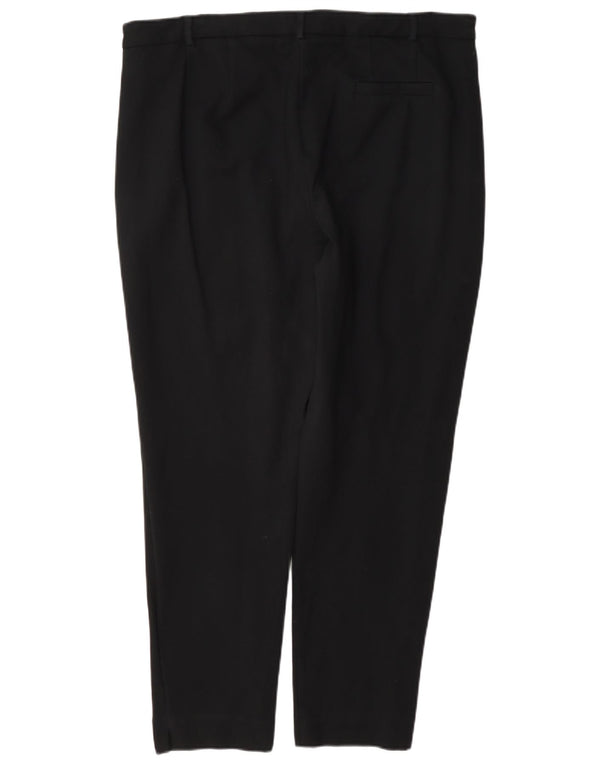 Marks & Spencer Dame The Mia Slim Casual Bukser UK 18 XL W38 L28 Sort