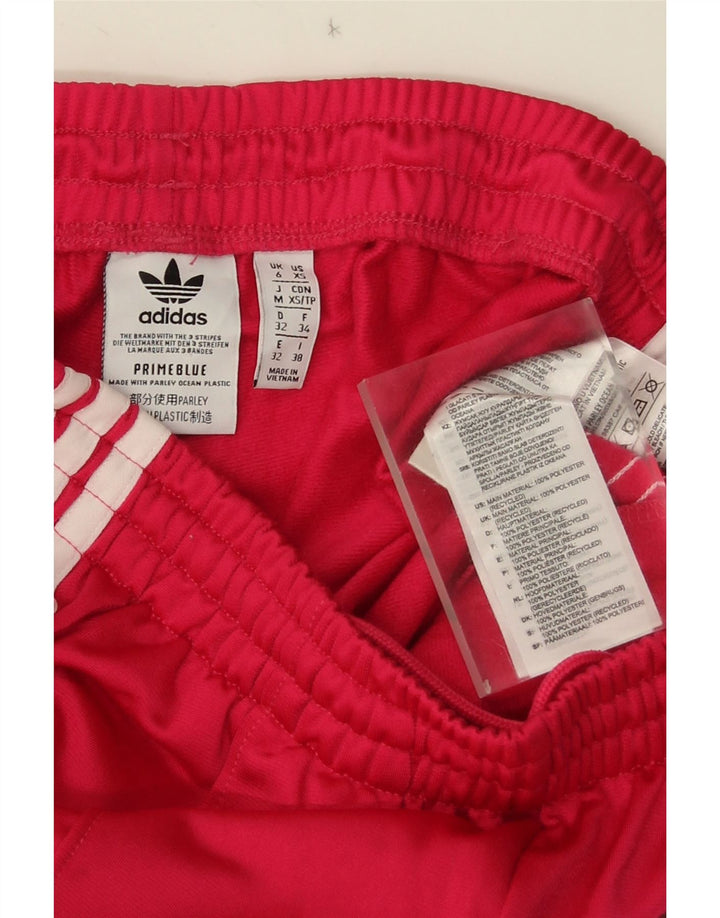 Adidas Træningsdragtsbukser til kvinder UK 6 XS Pink Polyester