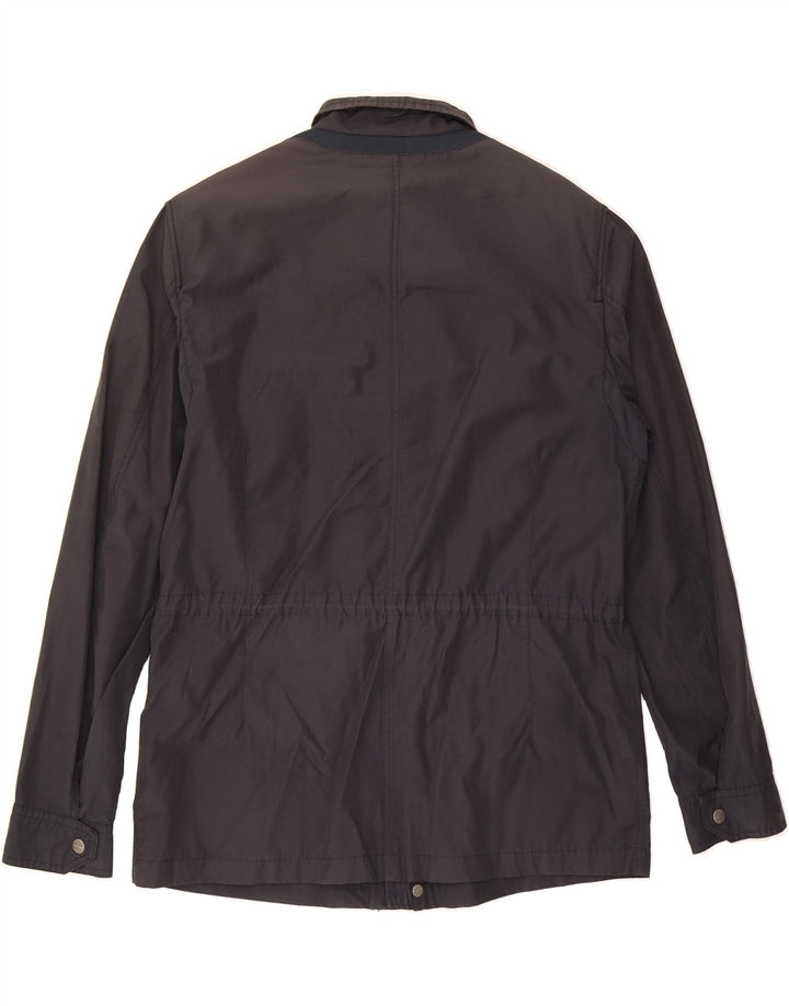 GEOX Herre Utility Jacket UK 42 XL Navy Blue Cotton