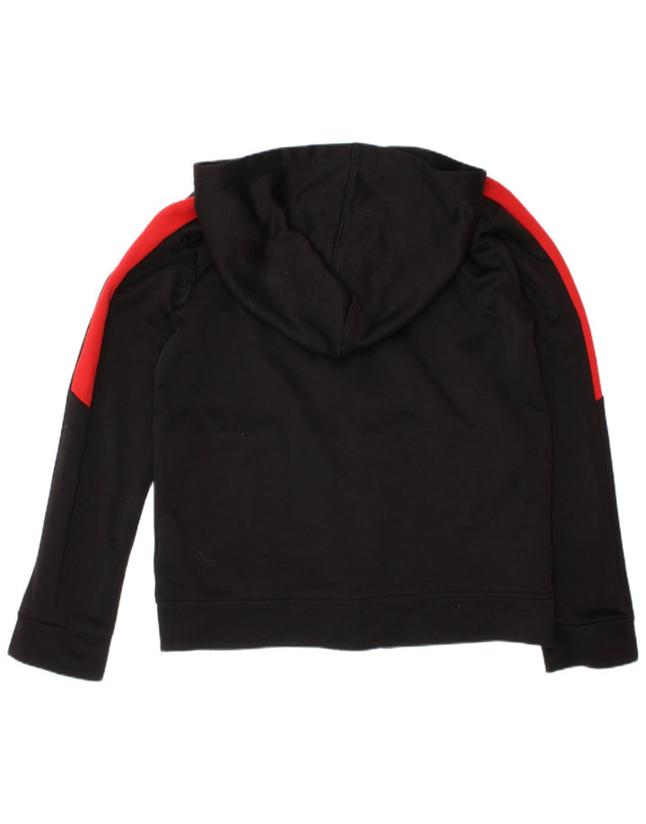 Puma hættetrøje med lynlås til drenge 7-8 år Sort Colourblock Polyester