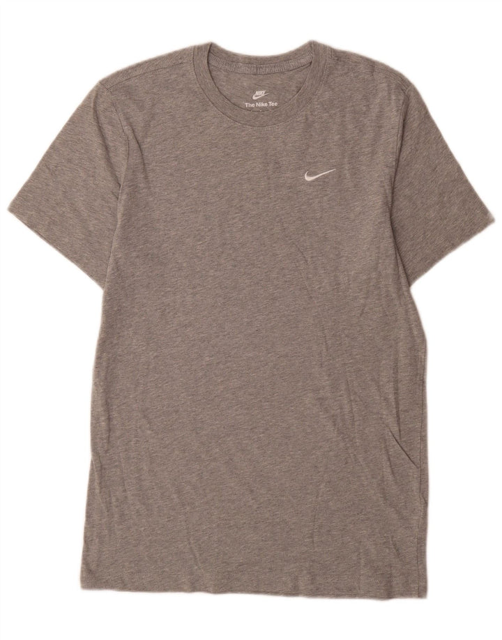 Nike T-shirt top til mænd, lille grå bomuld