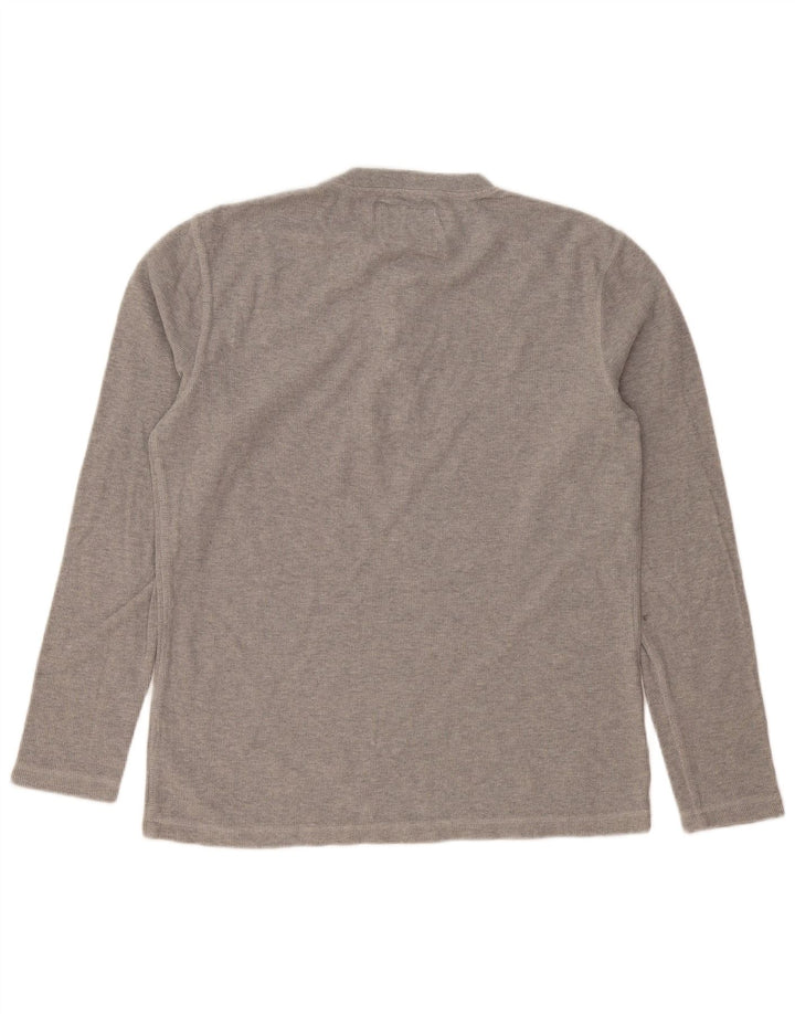 SUPERDRY Herre Top Langærmet Mellemgrå