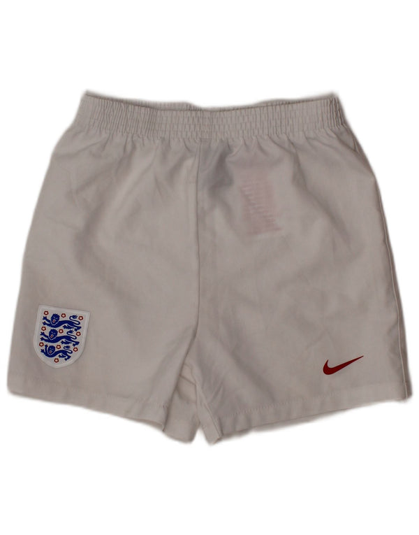NIKE Boys Englands fodboldlandshold Sportsshorts 2-3 år Hvide
