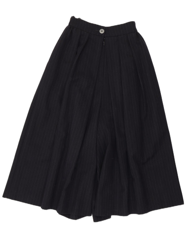 JOHN ROCHA Dame Flare Casual Bukser UK 10 Small W25 Navy Blue