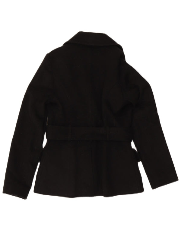 Massimo Dutti Dame 2-knaps blazerjakke EU 36 XS Sort Uld