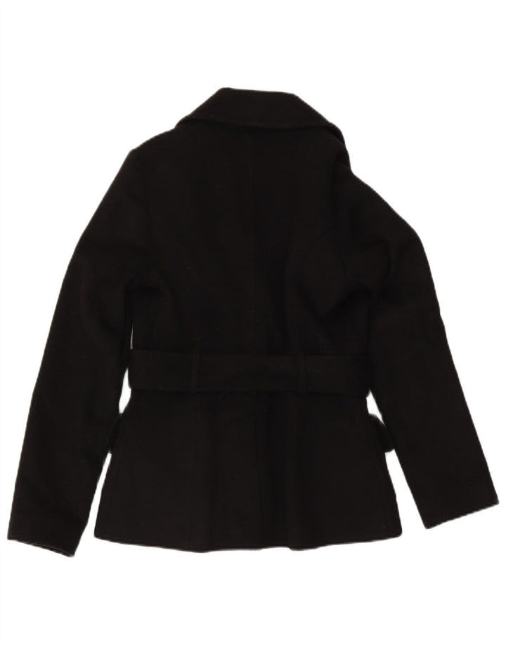 Massimo Dutti Dame 2-knaps blazerjakke EU 36 XS Sort Uld