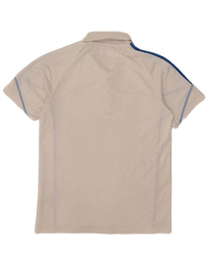 ADIDAS Herre Climalite Polo Shirt Lille hvid polyester