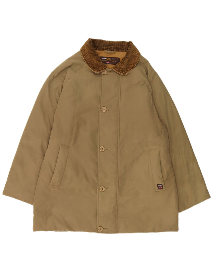 Henri Lloyd Herre Windbreaker Jacket UK 44 2XL Khaki Bomuld