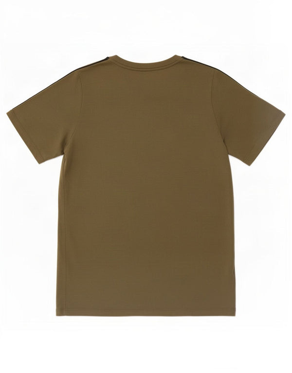 Nike Boys Grafisk T-Shirt Top 12-13 år Stor Khaki Bomuld
