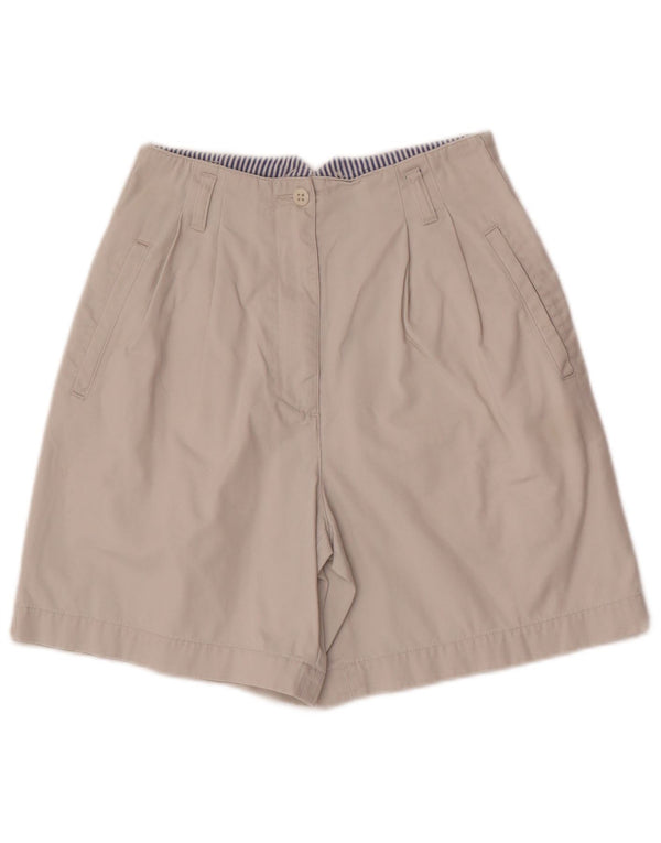 Ann Taylor Womens Pegged Chino Shorts US 2 XS W24 White Bomuld