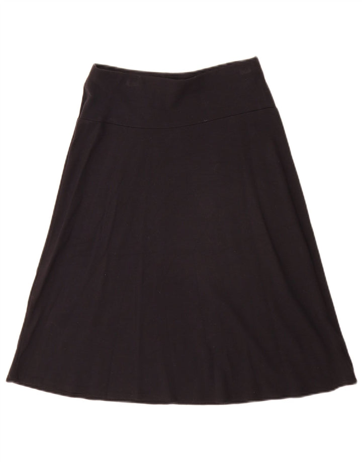 Marks & Spencer A-line nederdel til kvinder UK 8 Small W26 Black Viscose