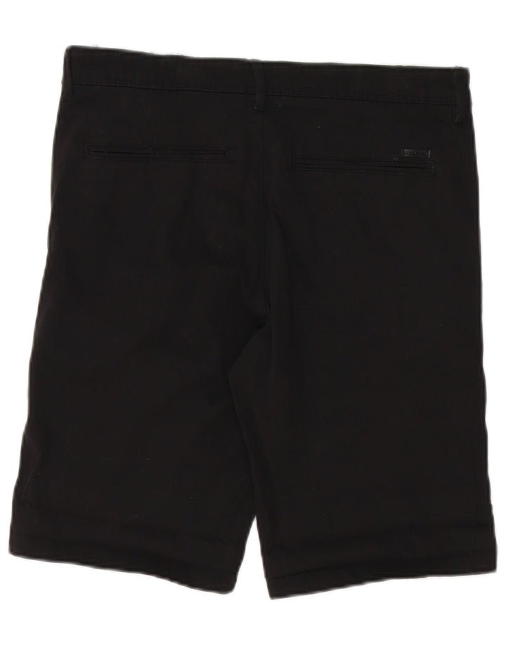 Jack & Jones Herre Chino Shorts Små W29 Sort Bomuld