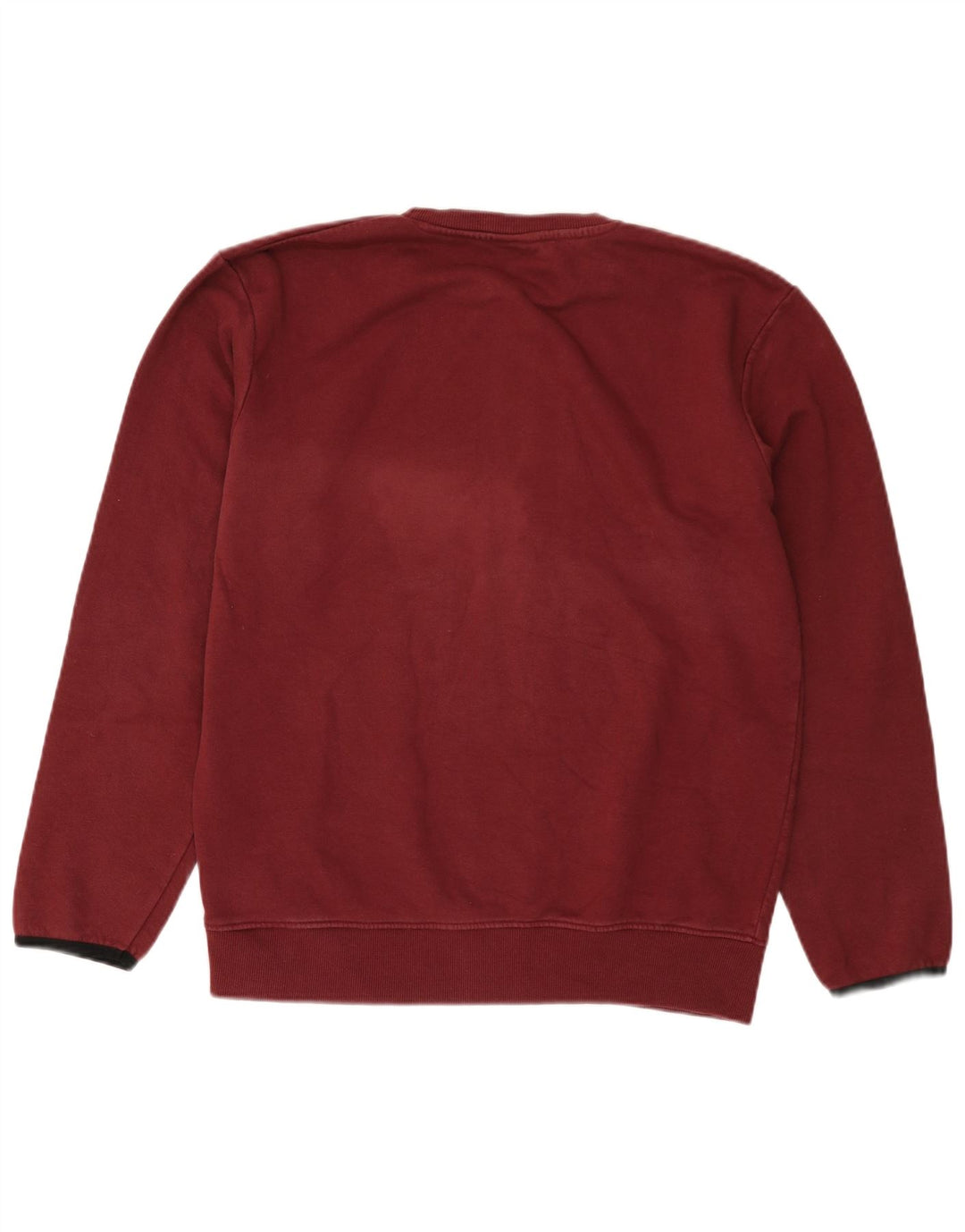 Ellesse Herre Grafisk Sweatshirt Jumper Lille Bourgogne bomuld