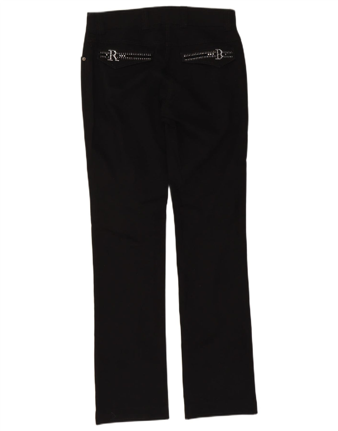 Roccobarocco Dame Bootcut Jeans W32 L32 Sort Bomuld