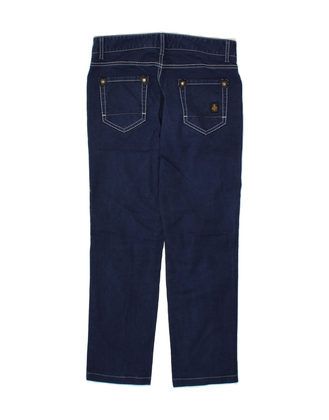 REFRIGIWEAR Womens Slim Jeans W29 L26 Navy Blue Cotton Vintage Refrigiwear and Second-Hand Refrigiwear from Messina Hembry 