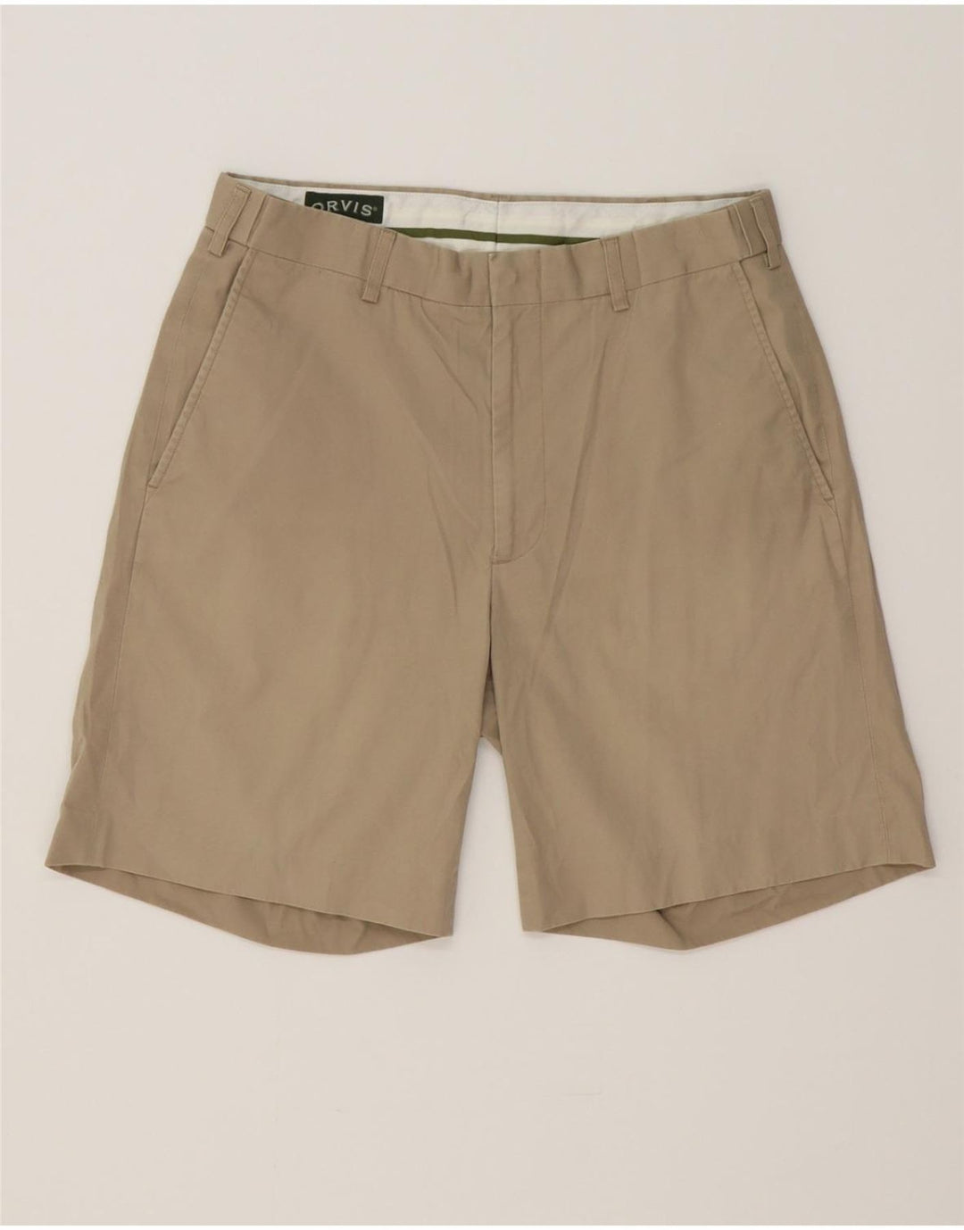 ORVIS Mens Chino Trousers W32 Medium Beige Cotton Vintage Orvis and Second-Hand Orvis from Messina Hembry 