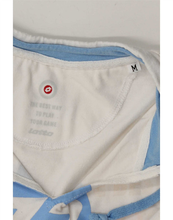 Lotto Dame Grafisk Vest Top UK 12 Medium White