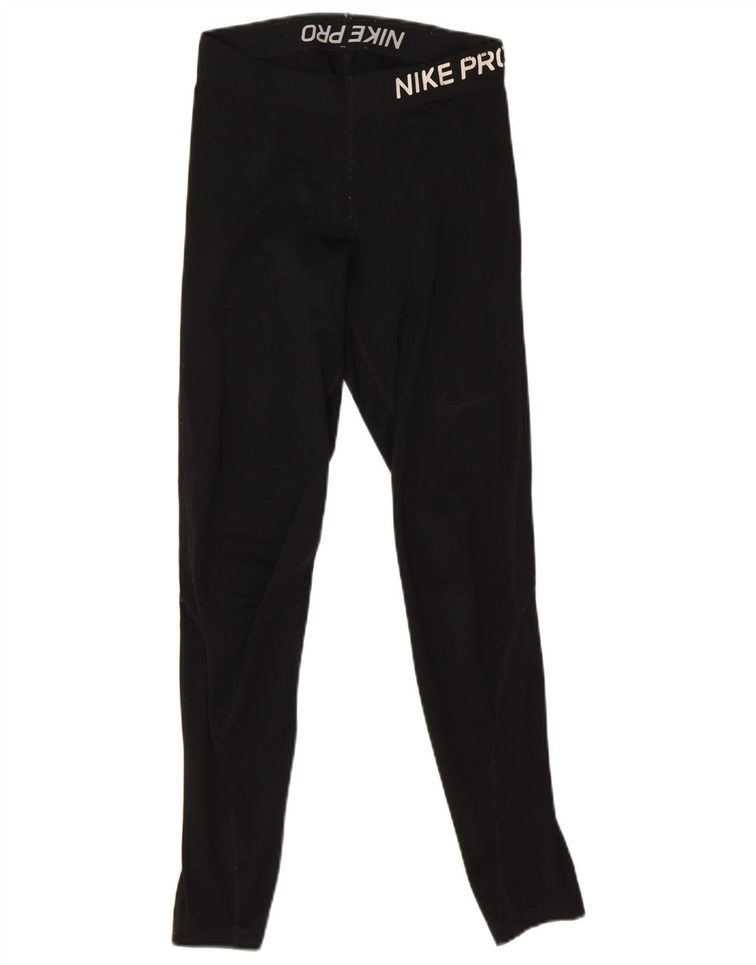 Nike Dame Dri Fit Grafiske Leggings UK 8 Lille Sort