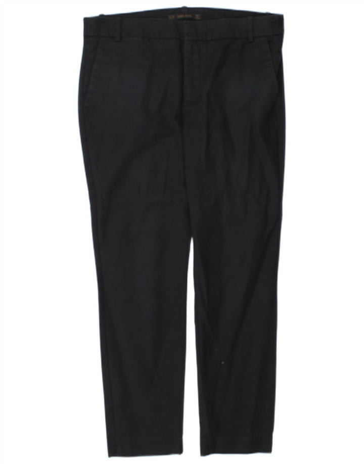 Zara Dame Slim Chino Bukser EU 38 Medium W28 L26 Marineblå