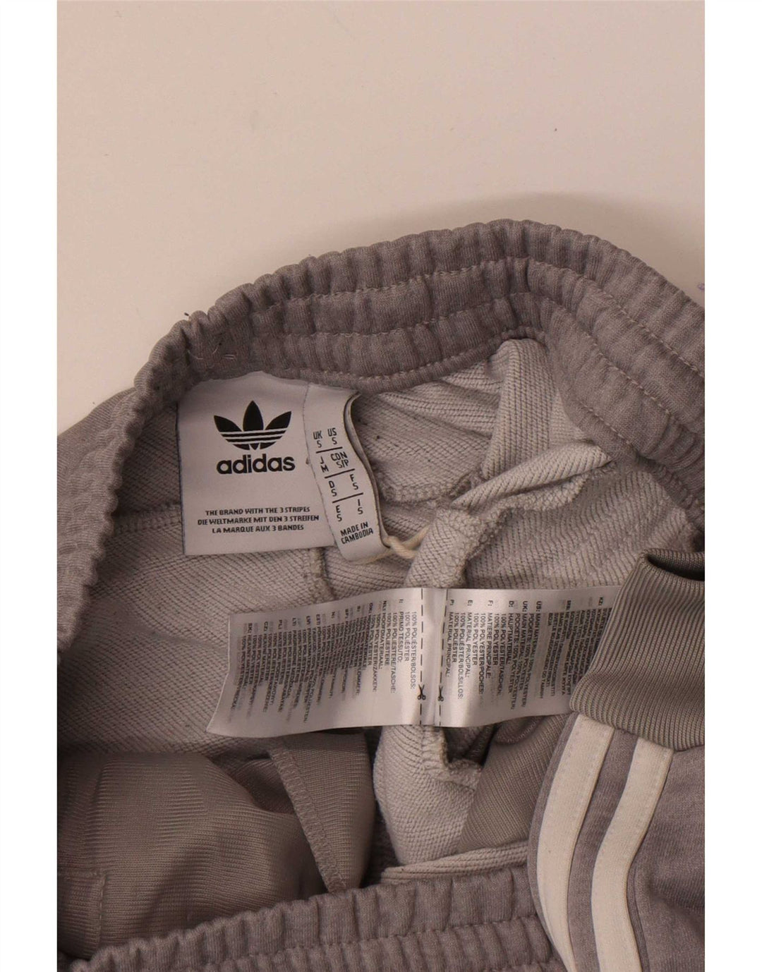 Adidas Træningsdragt til mænd Joggers Små Grå Polyester