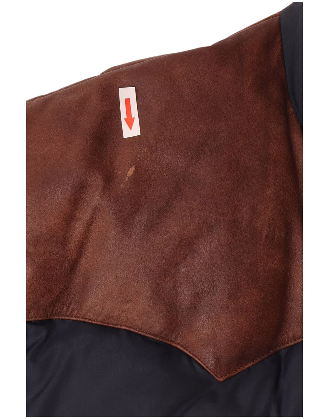 Rifle Herre polstret jakke UK 40 Large Navy Blue Colourblock Polyamid