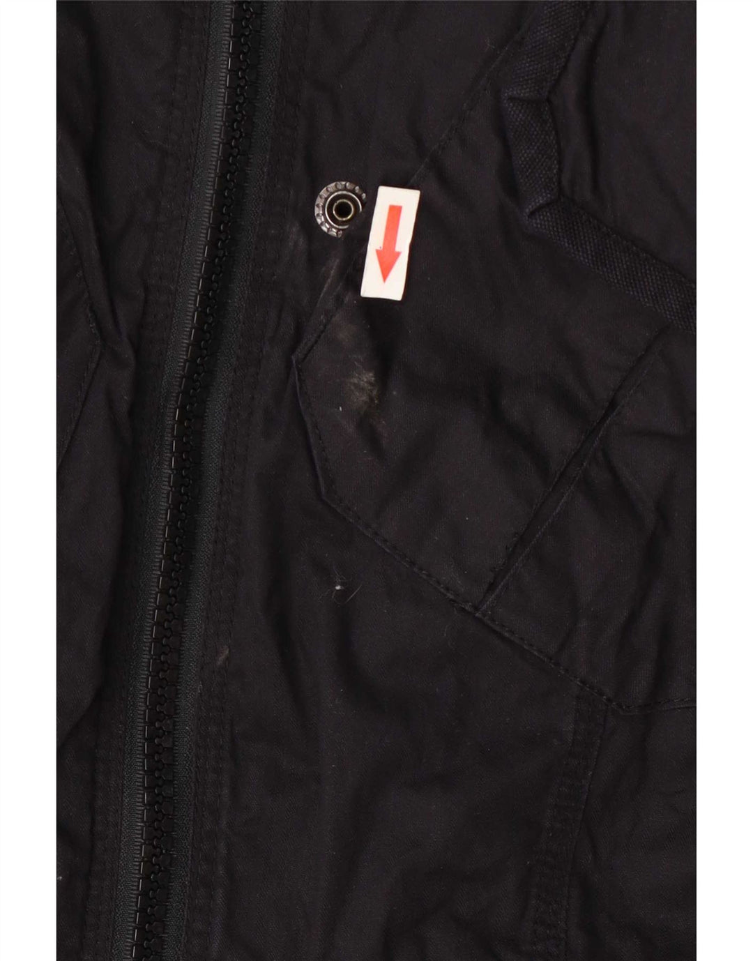 Superdry Herre Utility Jacket UK 38 Medium Black Bomuld