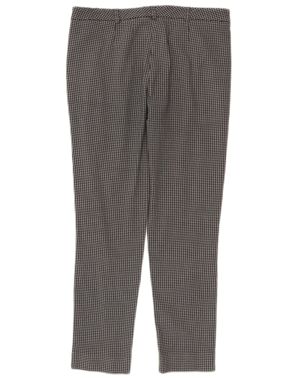 Marks & Spencer Dame Cropped Trousers UK 12 Medium W32 L25 Grå