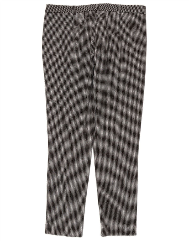 Marks & Spencer Dame Cropped Trousers UK 12 Medium W32 L25 Grå