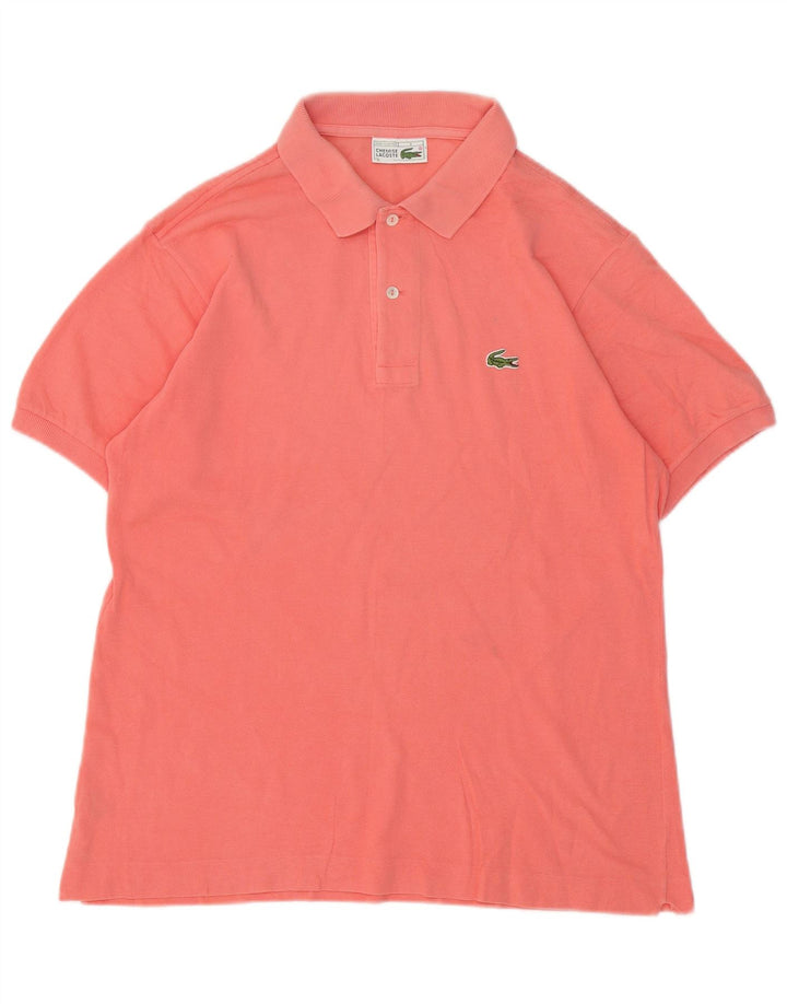 Lacoste herre poloshirt størrelse 4 Medium Pink bomuld