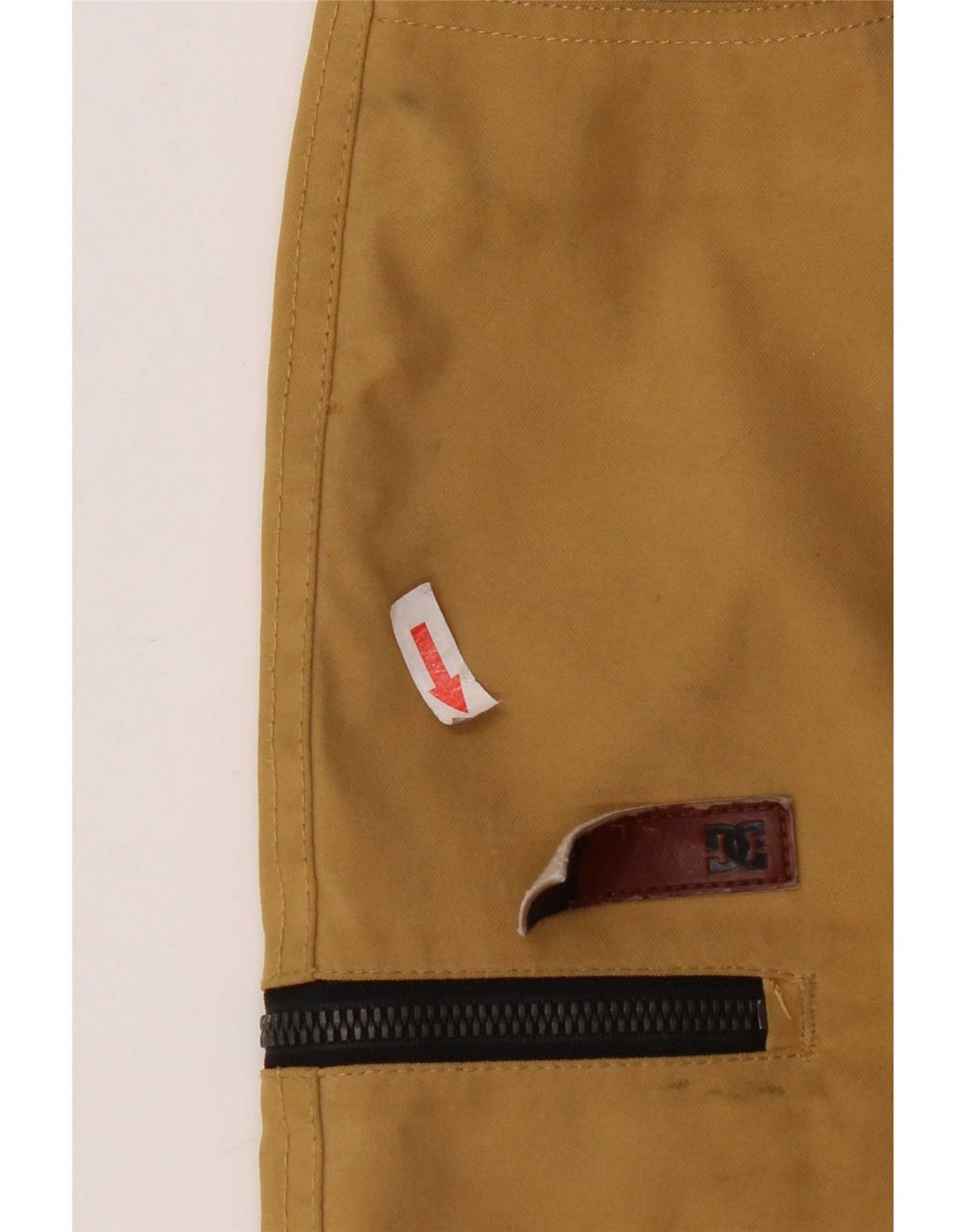 DC Dame Cargo Skibukser UK 10 Small Beige Nylon