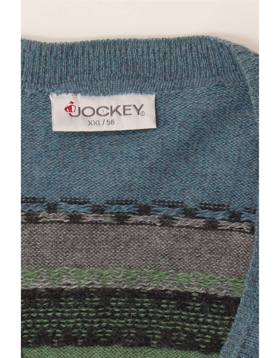 Jockey Herre Cardigan Sweater IT 56 2XL Flerfarvet Geometrisk