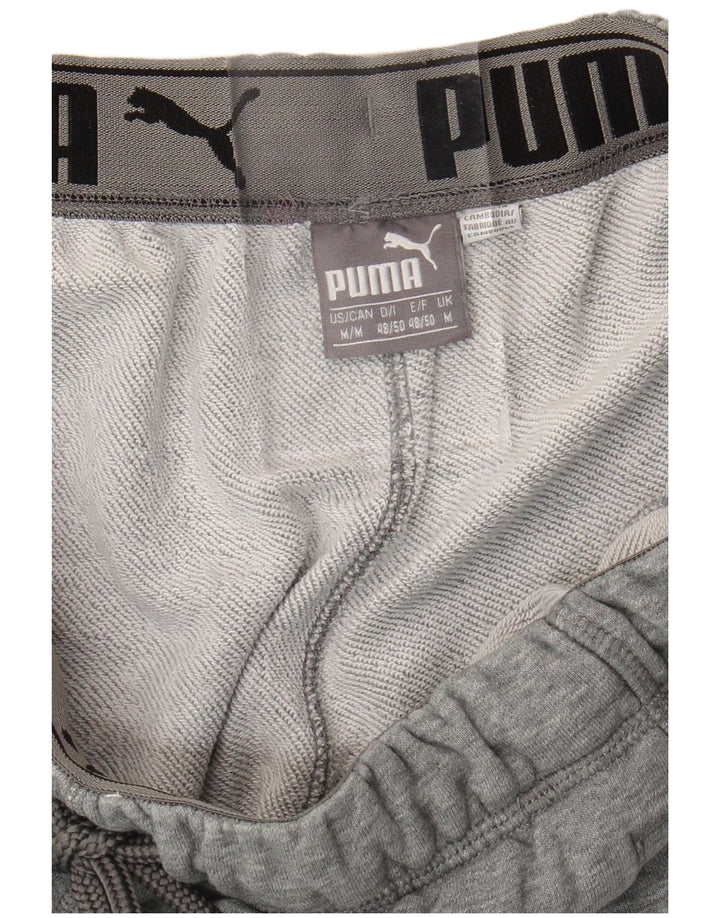 PUMA Sportshorts til mænd, medium grå flækkede