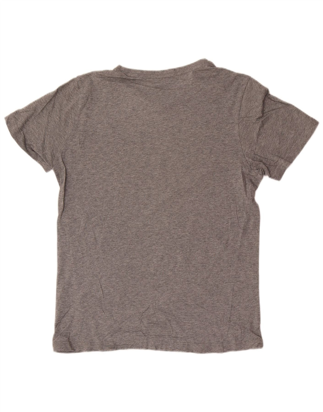Puma Herre grafisk T-shirt Top Medium Grey Flecked Bomuld