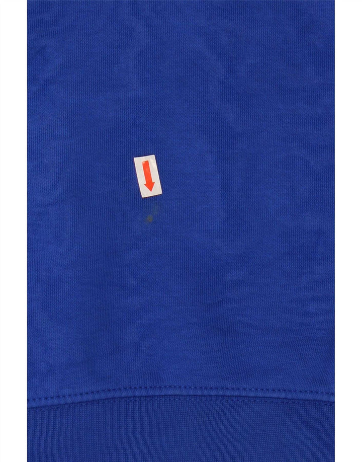 Tommy Hilfiger Herre Grafisk Sweatshirt Jumper XL Blå Bomuld
