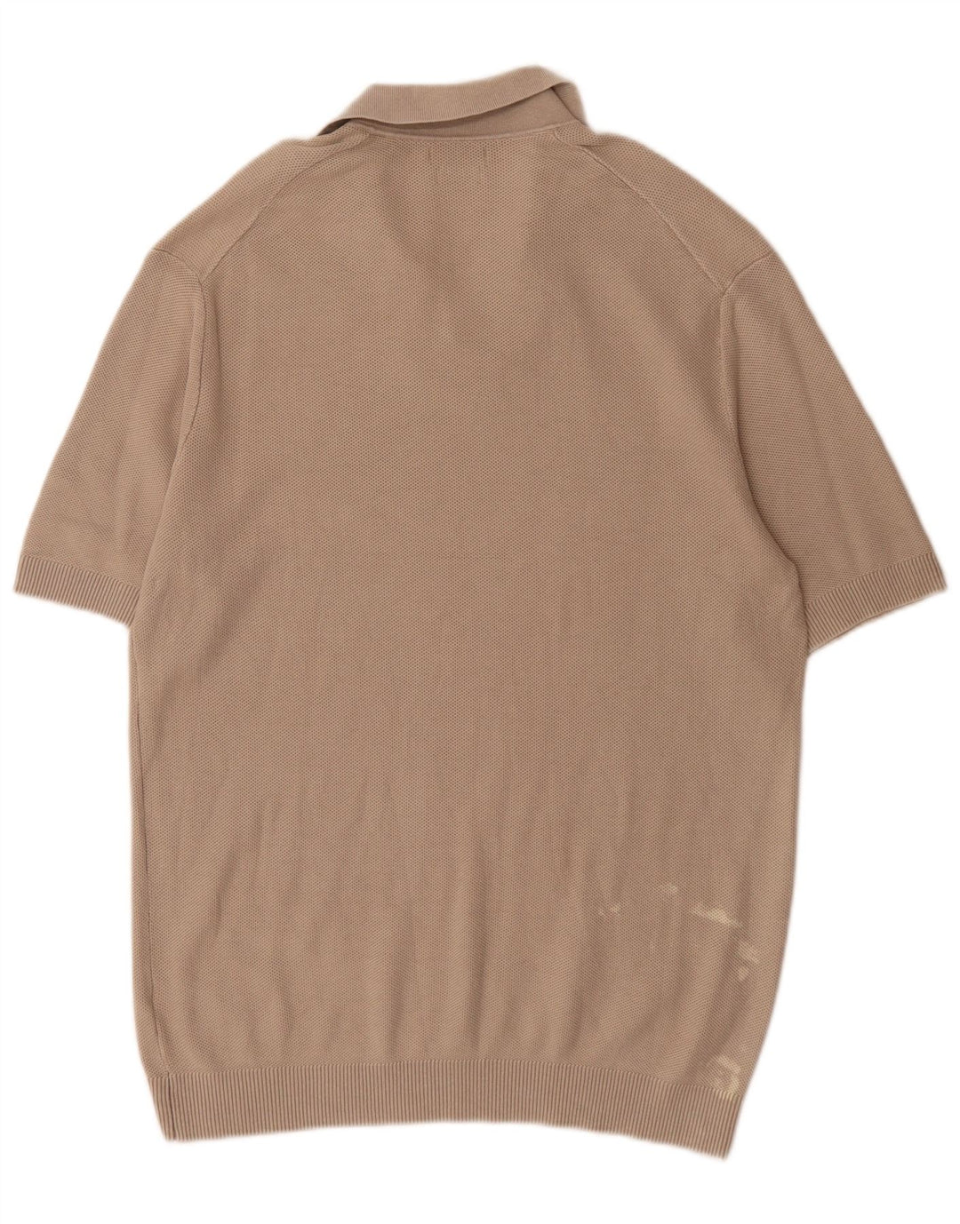 Massimo Dutti Herre Polo Shirt Stor Grå Bomuld