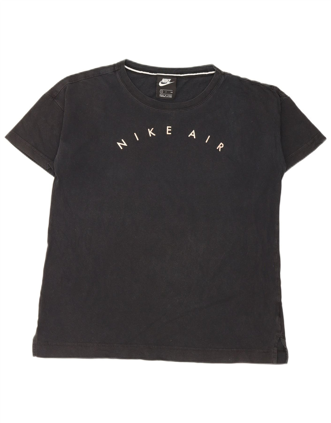 Nike grafisk T-shirt top til kvinder DK 10 Lille sort