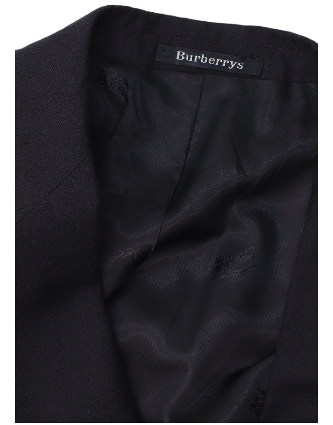 BURBERRYS Herre 2-knaps blazerjakke UK 40 Large Navy Blue
